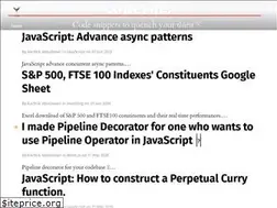 Sites similar to codesips.io