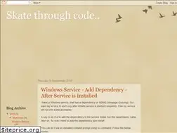 Sites similar to codeskaters.blogspot.com