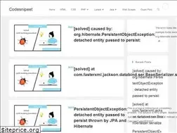 Sites similar to codesnipeet.com