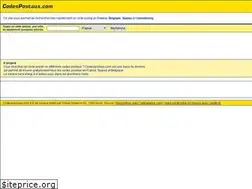 Sites similar to codespostaux.com