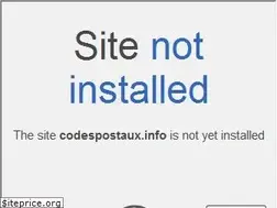 Sites similar to codespostaux.info