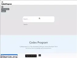 Sites similar to codesprogram.com