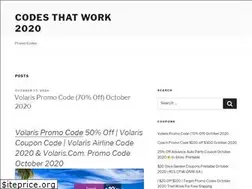 Sites similar to codesthatwork2018.com