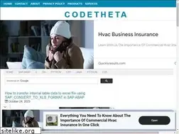 Sites similar to codetheta.com