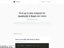 Sites similar to codetogo.io