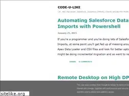 Sites similar to codeulike.com