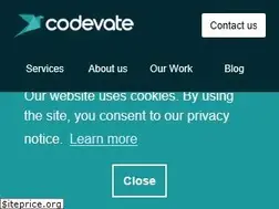 Sites similar to codevate.co.uk