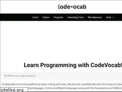 Sites similar to codevocab.com