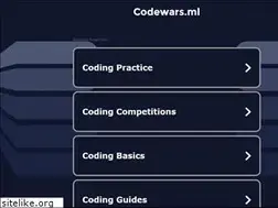Sites similar to codewars.ml