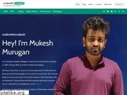 Sites similar to codewithmukesh.com