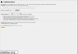 Sites similar to codewordsolver.com