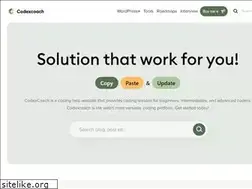 Sites similar to codexcoach.com