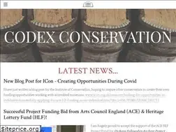 Sites similar to codexconservation.com