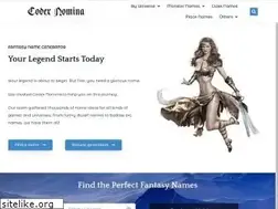 Sites similar to codexnomina.com