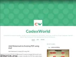 Sites similar to codexworldblog.tumblr.com