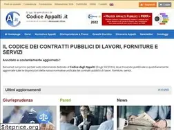 Sites similar to codiceappalti.it