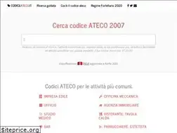 Sites similar to codiceateco.it
