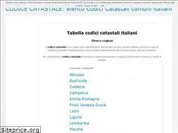 Sites similar to codicecatastale.it