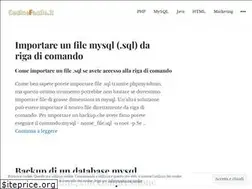 Sites similar to codicefacile.it