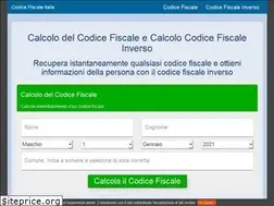 Sites similar to codicefiscaleitalia.it