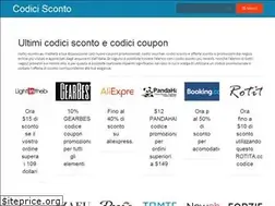 Sites similar to codici-sconto.eu