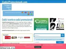Sites similar to codicipromozionali.com