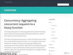 Sites similar to codifying.wordpress.com