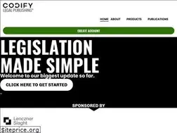 Sites similar to codifylegalpublishing.com