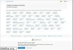 Sites similar to codigo-postal.info