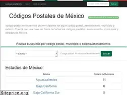 Sites similar to codigo-postal.mx