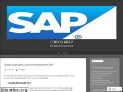 Sites similar to codigoabap.wordpress.com