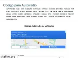 Sites similar to codigoautoradio.pireca.com