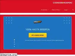Sites similar to codigobonusperu.com