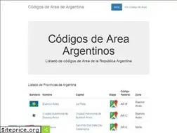 Sites similar to codigodearea.com.ar