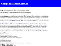 Sites similar to codigodetransito.com.br