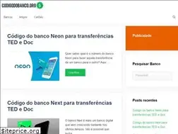 Sites similar to codigodobanco.org