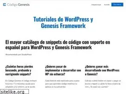 Sites similar to codigogenesis.com