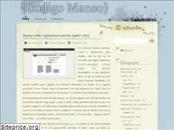 Sites similar to codigomanso.com