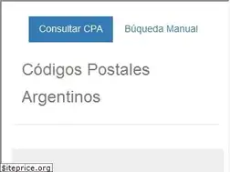Sites similar to codigopostal.com.ar
