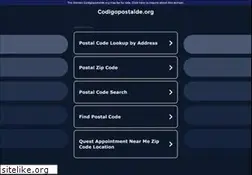 Sites similar to codigopostalde.org