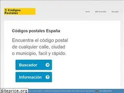 Sites similar to codigopostales.com