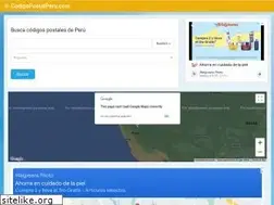 Sites similar to codigopostalperu.com
