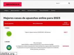 Sites similar to codigosapuestas.mx