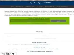 Sites similar to codigoscnae.es