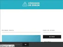 Sites similar to codigoserror.com