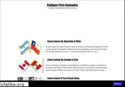 Sites similar to codigosparallamadas.blogspot.com