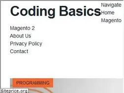 Sites similar to codingbasics.net