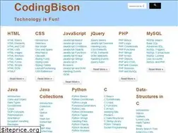 Sites similar to codingbison.com