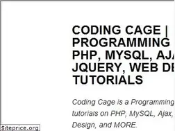 Sites similar to codingcage2.blogspot.com