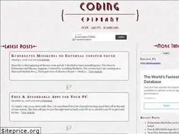 Sites similar to codingepiphany.com